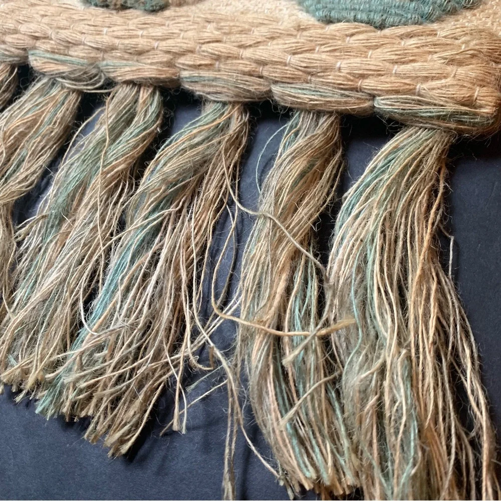 v i n t a g e :: 80s Woven Southwestern Desert Tapestry Wall Hanging